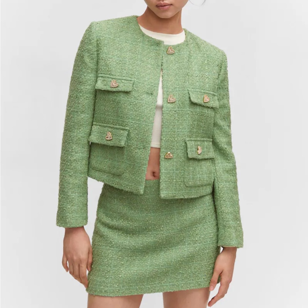 Mango tweed set